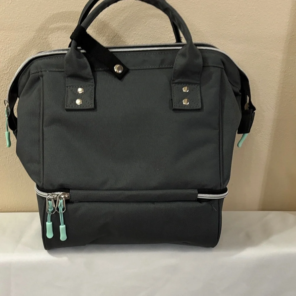 Motif Black Baby Bag